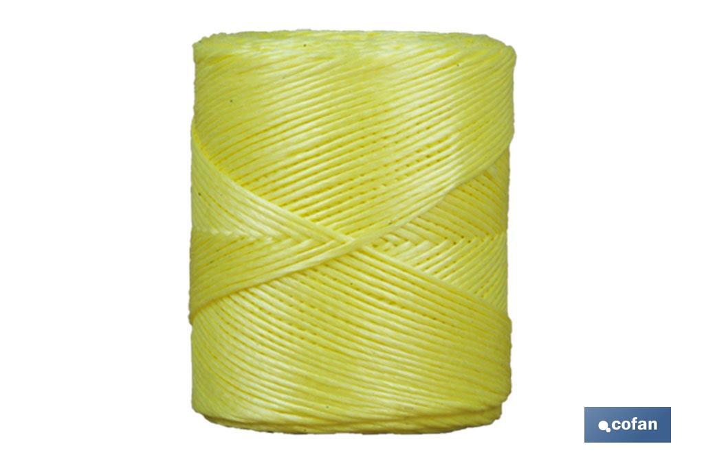 Cuerda de poliéster – Bicolor- 200 metros – Tono tricolor fucsia